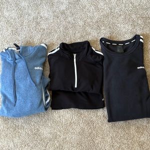 THREE Women’s XL Adidas Apparel - Total Price - $12.00